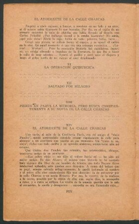 XI - La operación quirúrgica