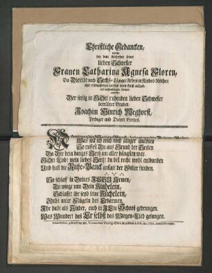 [Trauergedicht]