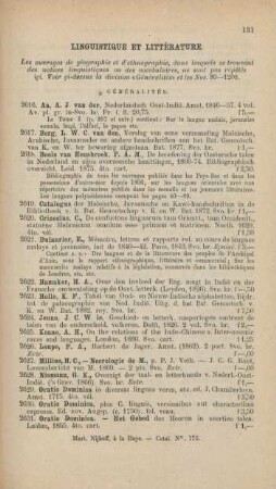 Linguistique et littérature