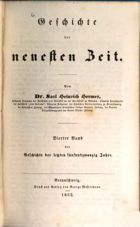 Geschichte der neuesten Zeit, 4