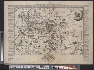 Universal-Historie auf der Land-Karten