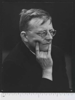 Porträtaufnahme Dmitrij D. Šostakovič