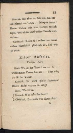 Elfter Abschnitt