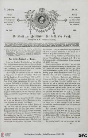 Heft 19 (10. Juli 1868)