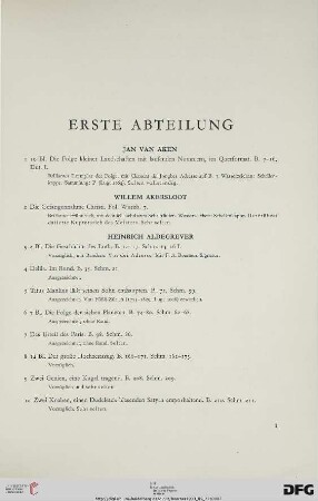 I Kupferstiche Alter Meister