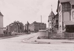 Katholisches Seminar : Blick von der Muskauer Straße zum Katholischen Seminar