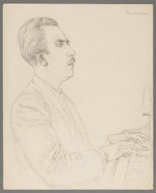 Wolff, Sophie: Porträt Claudio Arrau