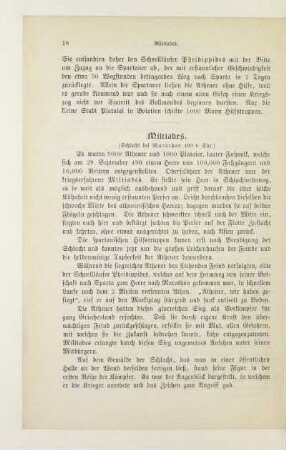 Miltiades. (Schlacht bei Marathon 490 v. Chr.)