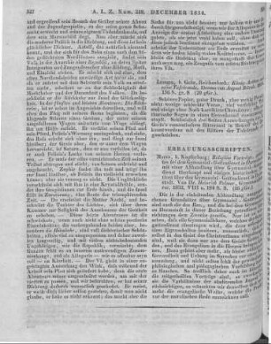 Palmer, H.: Religiöse Vorträge bei dem Gymnasialgottesdienst in Darmstadt. Mainz: Kupferberg 1833