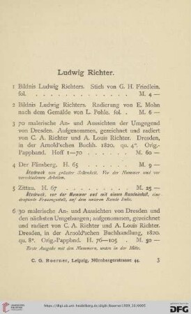 Ludwig Richter (Nr.1-129)