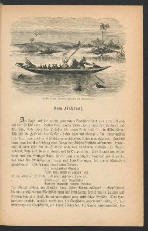 Vom Fischfang.