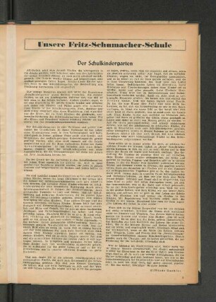 Unsere Fritz-Schumacher-Schule
