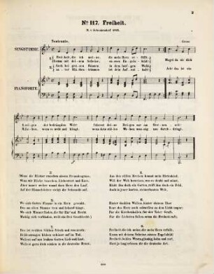 Volkslieder-Album : 209 beliebte u. auserlesene Volkslieder für e. Singst. mit Begl. d. Pianoforte, Heft 9