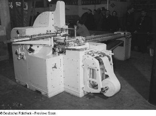 Maschine auf der Leipziger Frühjahrsmesse
