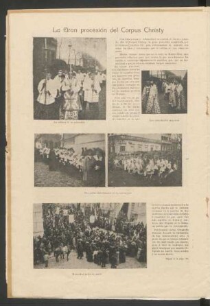 La gran procesión del Corpus Christy