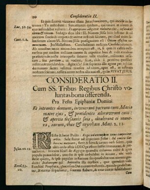 10-19, Consideratio II.