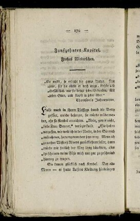 Funfzehntes Kapitel. Frohes Wiedersehen.