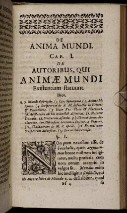 De Anima Mundi.