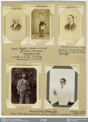 Nr. 27 - 29: Karl Nagel; Max Gonnermann; Johannes Viktor Deichmüller