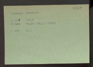 Lachmann, Alexander