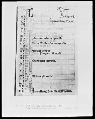 Brevier, Ms. 115, folio 4, Kalenderseite Mai