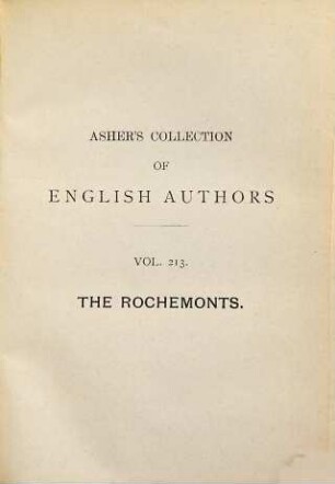 The Rochemonts