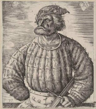 Bildnis Rosen, Kunz von der, Narr und Vertrauter Maximilian I.