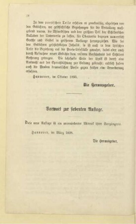 Vorwort zur siebenten Auflage