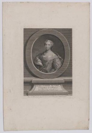 Bildnis der Marie Josephe, Dauphine de France