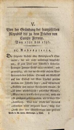Darstellung der denkwürdigsten europäischen Weltereignisse vom Jahr 1789 bis auf unsere gegenwärtigen Tage, 3. Mit Kosciuszko's Porträt
