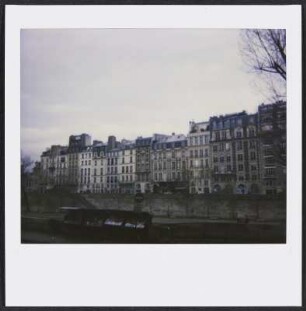 Blick auf die Île Saint-Louis in Paris