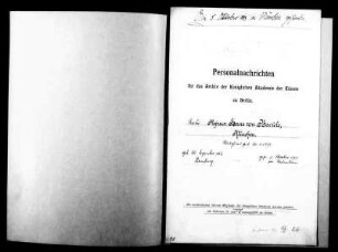 Bartels, Hans (Johann) Nicolaus Heinrich von - Maler 1893 - Januar - 20
