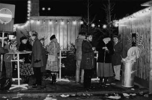 Imbißstand auf dem Striezelmarkt