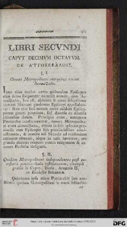 Capvt decimvm octavvm