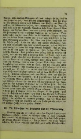 42. Die Schlachten bei Dennewitz und bei Wartenburg