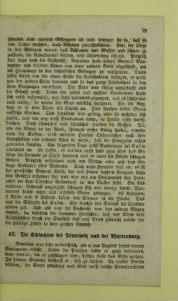 42. Die Schlachten bei Dennewitz und bei Wartenburg