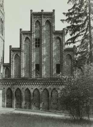 Kloster Chorin, Nordgiebel des Brauhauses