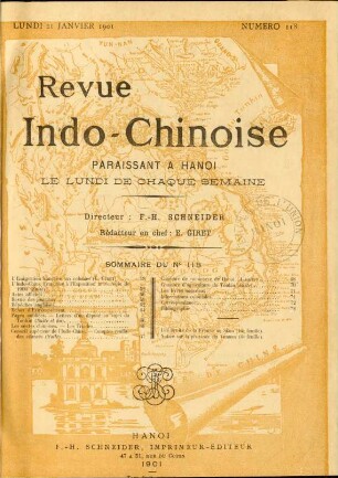Lundi 21 Janvier 1901. Numéro 118