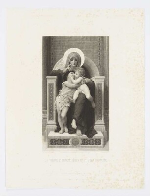 La Vierge, l’Enfant Jésus et St. Jean Baptiste