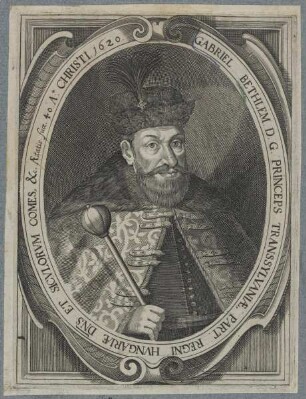 Bildnis des Gabriel Bethlem, Fürst von Siebenbürgen