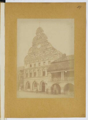 Rathaus, Stargard: Ansicht (aus: Skizzen- und Fotoalbum 28)