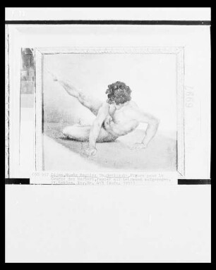 Studie: Figur pour la course de Barberi