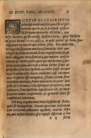 Scholia In Epistolam Pauli Ad Colossenses : iterum ab autore recognita