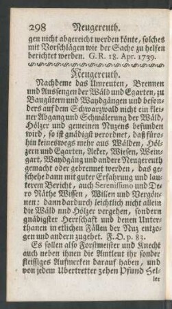 Neugereuth - Neujahr-Gelder