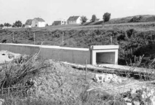 Bau des Michelbach-Durchlasses/Main-Donau-Kanal