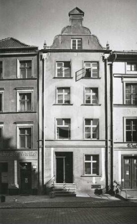 Fassade von Bürgerhaus Fleischerstrasse 14 in Elbing