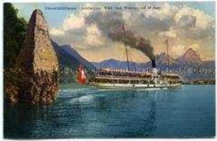 Der Schillerstein am Vierwaldstättersee