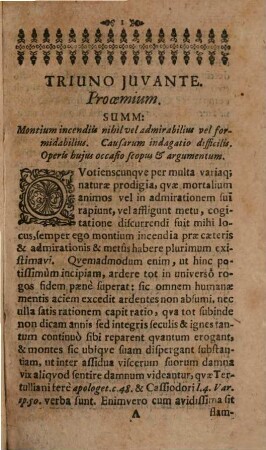 M. Thomae Ittigii, Lips. Colleg. Philos. in Acad. patr. Adsessoris Lucubrationes Academiae De Montium Incendiis : In quibus post ardentium toto passim orbe montium catalogum & historiam ac variarum opinionum examen ... antehac ad disputandum diversis vicibus propositae nunc ab Autore recognitae, magnam partem auctae & conjunctium editae. Cum Indice Sectionum & Capitum