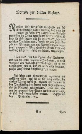 Vorrede zur dritten Auflage