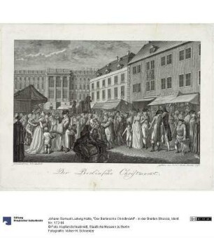 "Der Berlinsche Christmarkt" - in der Breiten Strasse